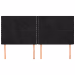 VidaXL 3116260 tête de lit et pied de lit Noir
