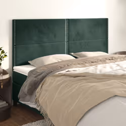 VidaXL 3116261 tête de lit et pied de lit Vert foncé