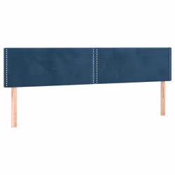VidaXL 3116262, Bleu foncé, Polyester, Bois, 2000 mm, 118 cm, 128 cm, 50 mm