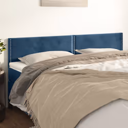 VidaXL 3116262 tête de lit et pied de lit Bleu foncé