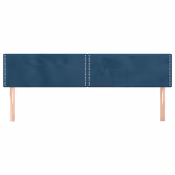VidaXL 3116262 tête de lit et pied de lit Bleu foncé