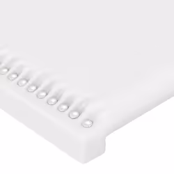 VidaXL 3116277 tête de lit et pied de lit Blanc - Vue supplémentaire 4