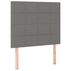 VidaXL 3116307 tête de lit et pied de lit Gris foncé