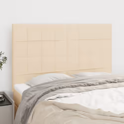 VidaXL 3116311 tête de lit et pied de lit Crème