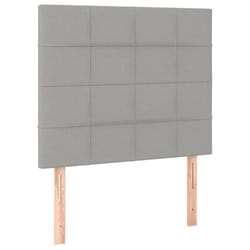 VidaXL 3116314 tête de lit et pied de lit Gris clair