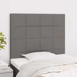 VidaXL 3116315 tête de lit et pied de lit Gris foncé