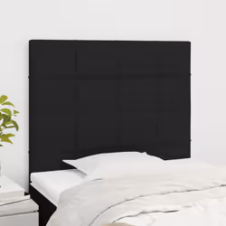 VidaXL 3116316 tête de lit et pied de lit Noir