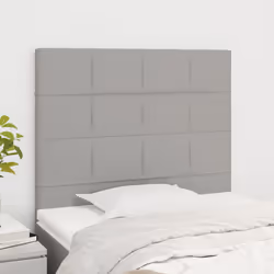 VidaXL 3116322 tête de lit et pied de lit Gris clair