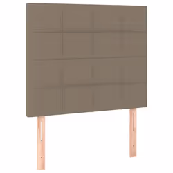 VidaXL 3116326, Taupe, Polyester, Bois, 1000 mm, 118 cm, 128 cm, 50 mm