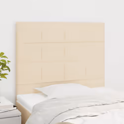 VidaXL 3116327 tête de lit et pied de lit Crème