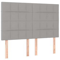 VidaXL 3116330 tête de lit et pied de lit Gris clair