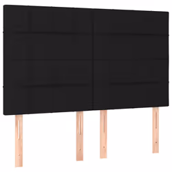 VidaXL 3116332, Noir, Polyester, Bois, 1440 mm, 118 cm, 128 cm, 50 mm