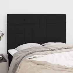 VidaXL 3116332 tête de lit et pied de lit Noir