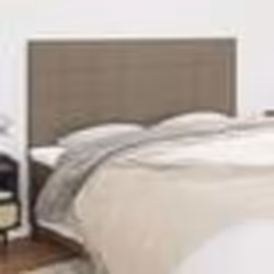 vidaXL Têtes de lit 4 pcs Taupe 80x5x78/88 cm Tissu