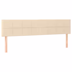 VidaXL 3116343, Crème, Polyester, Bois, 1600 mm, 118 cm, 128 cm, 50 mm