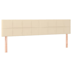 VidaXL 3116343 tête de lit et pied de lit Crème