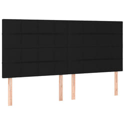 VidaXL 3116348 tête de lit et pied de lit Noir