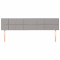 VidaXL 3116354 tête de lit et pied de lit Gris clair