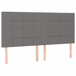 VidaXL 3116355, Gris foncé, Polyester, Bois, 2000 mm, 118 cm, 128 cm, 50 mm