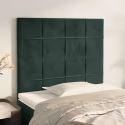 VidaXL 3116365 tête de lit et pied de lit Vert foncé