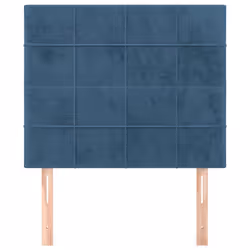 VidaXL 3116366 tête de lit et pied de lit Bleu foncé