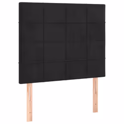 VidaXL 3116376, Noir, Polyester, Bois, 1000 mm, 118 cm, 128 cm, 50 mm