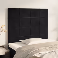 VidaXL 3116376 tête de lit et pied de lit Noir