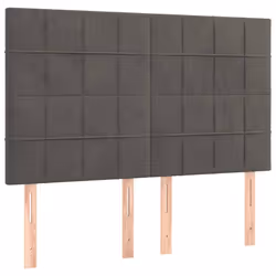 VidaXL 3116381, Gris foncé, Polyester, Bois, 1440 mm, 118 cm, 128 cm, 50 mm