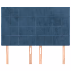 VidaXL 3116384 tête de lit et pied de lit Bleu foncé