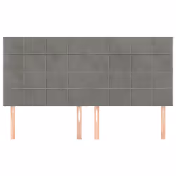 VidaXL 3116386 tête de lit et pied de lit Gris clair