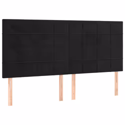 VidaXL 3116388, Noir, Polyester, Bois, 1600 mm, 118 cm, 128 cm, 50 mm