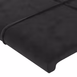 VidaXL 3116388 tête de lit et pied de lit Noir - Vue supplémentaire 4