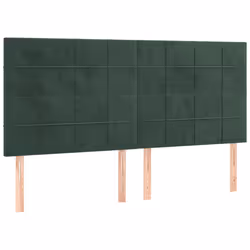 VidaXL 3116389, Vert foncé, Polyester, Bois, 1600 mm, 118 cm, 128 cm, 50 mm