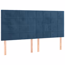 VidaXL 3116390, Bleu foncé, Polyester, Bois, 1600 mm, 118 cm, 128 cm, 50 mm