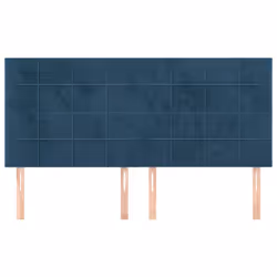 VidaXL 3116390 tête de lit et pied de lit Bleu foncé