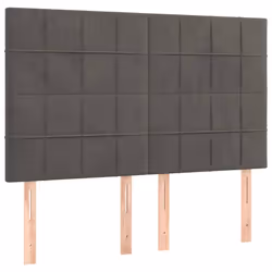VidaXL 3116393, Gris foncé, Polyester, Bois, 1800 mm, 118 cm, 128 cm, 50 mm