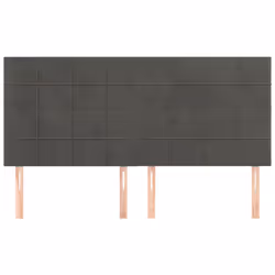 VidaXL 3116399 tête de lit et pied de lit Gris foncé