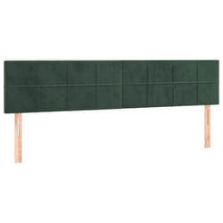 VidaXL 3116401 tête de lit et pied de lit Vert foncé
