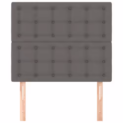 VidaXL 3116408 tête de lit et pied de lit Gris