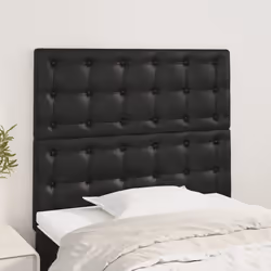 VidaXL 3116416 tête de lit et pied de lit Noir