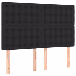 VidaXL 3116422, Noir, Coton, Polyester, Polyvinyl chloride (PVC), 1440 mm, 118 cm, 128 cm, 50 mm