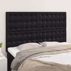 VidaXL 3116422 tête de lit et pied de lit Noir