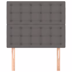 VidaXL 3116426 tête de lit et pied de lit Gris