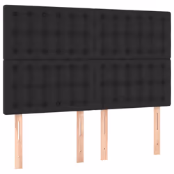 VidaXL 3116428, Noir, Coton, Polyester, Polyvinyl chloride (PVC), 1600 mm, 118 cm, 128 cm, 50 mm