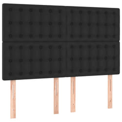 VidaXL 3116428 tête de lit et pied de lit Noir