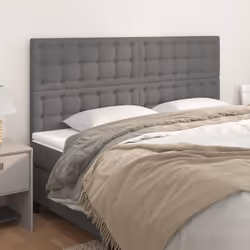VidaXL 3116432 tête de lit et pied de lit Gris
