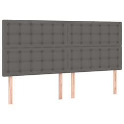 VidaXL 3116438 tête de lit et pied de lit Gris