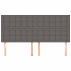 VidaXL 3116438 tête de lit et pied de lit Gris