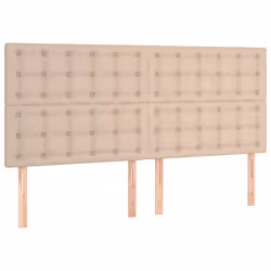 VidaXL 3116439, Cappucino, Coton, Polyester, Polyvinyl chloride (PVC), 1800 mm, 118 cm, 128 cm, 50 mm