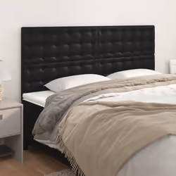VidaXL 3116440 tête de lit et pied de lit Noir